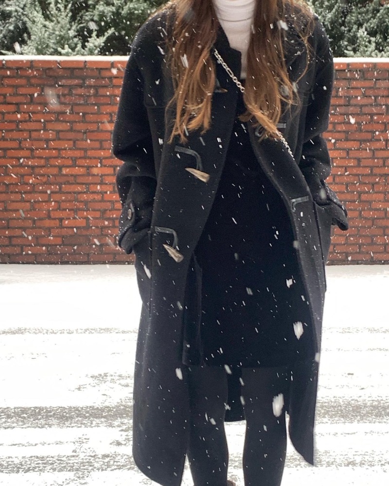 double black handmadecoat