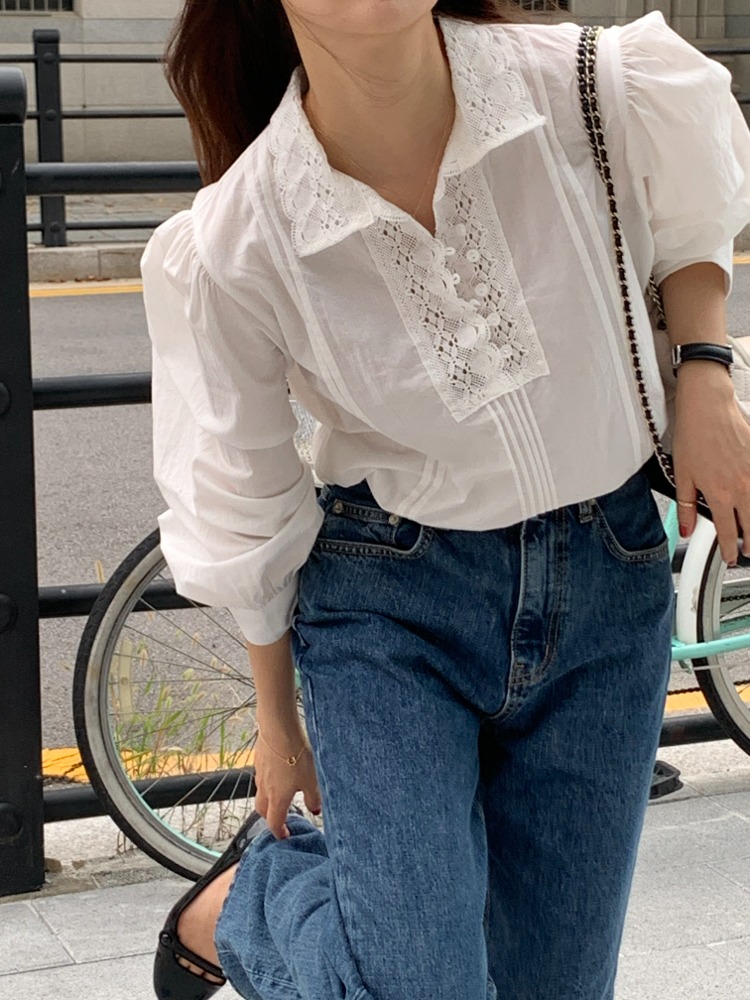 vintage L blouse